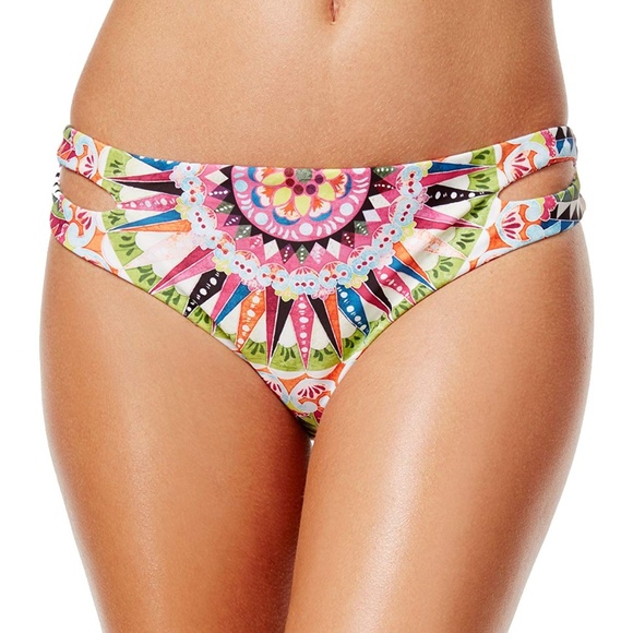 Bar III Other - Bar III Cartwheels Cut-Out Bikini Bottom NWT